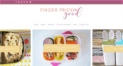 Desktop Screenshot of fingerprickingood.com